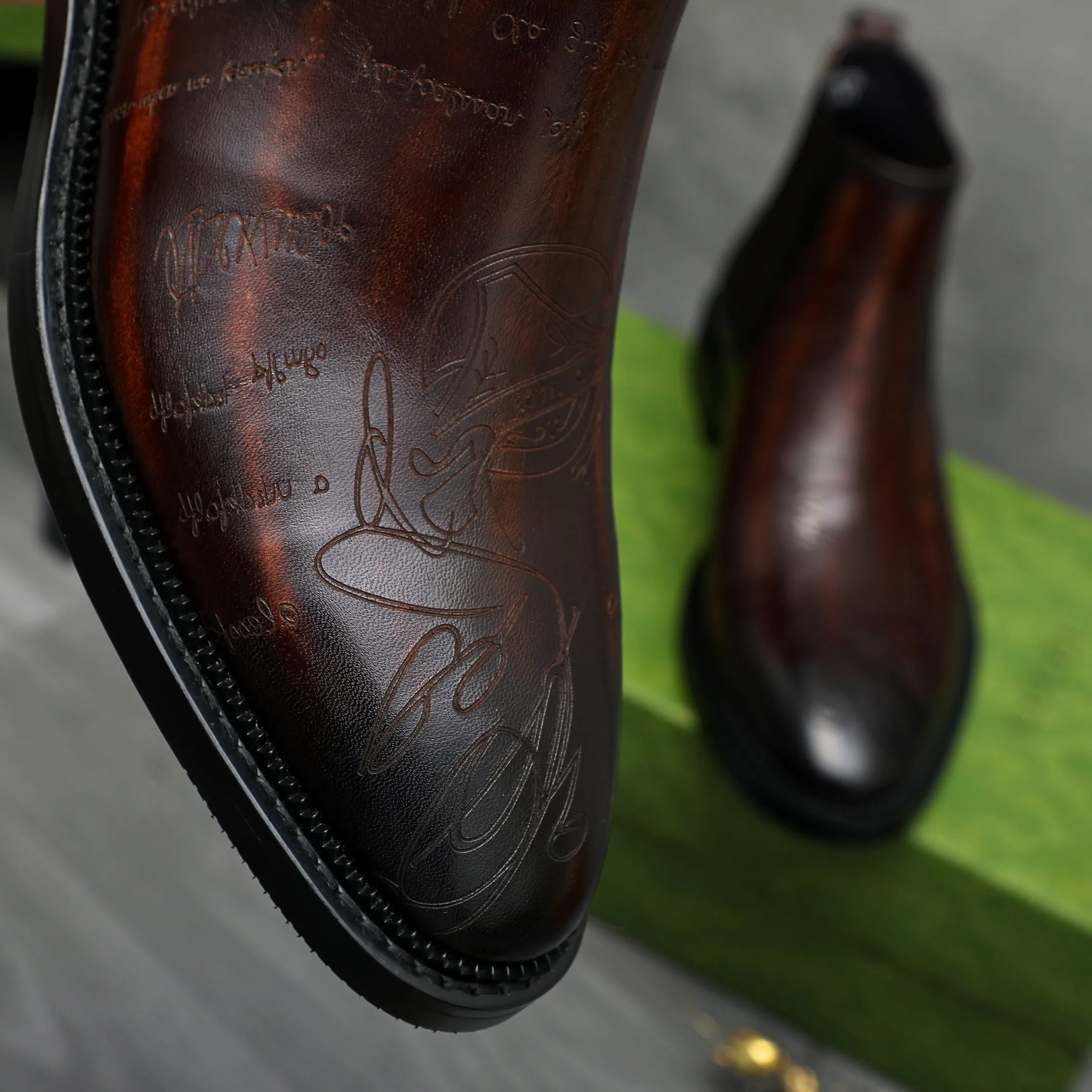 Men's shoes 💰p620 Product trademark: GUCCI "Gucci" high-top business leather shoes Regular size: 37-46 (37.46 custom-made, non-refundable) Product materials: Selected carved cowhide upper, pigskin lining, rubber outsole